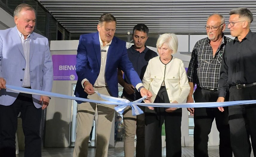 Se inauguraron las obras de renovación integral de la terminal de ómnibus de San Cristóbal